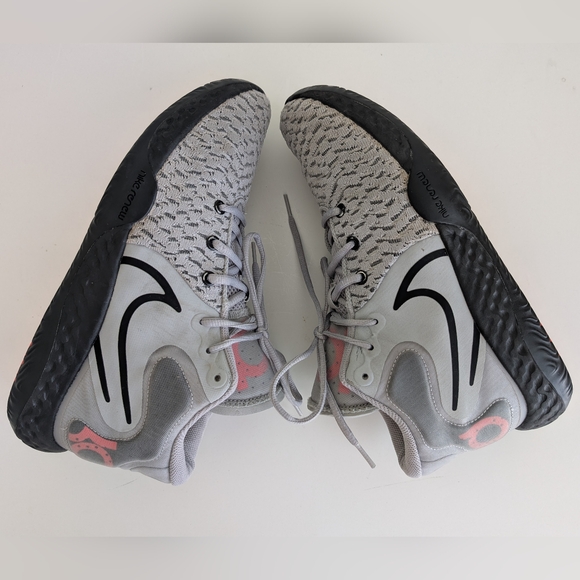 Nike KD Trey 5 VIII Shoes Hi-Top  Sneakers Light Smoke Gray Men's Size 10 - Picture 3 of 14